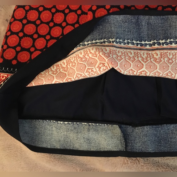 Gorgeous orange/red structured Anonyme dress - Picture 7 of 10